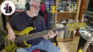I Wanna Dance With Somebody-Whitney Houston (personal bass cover) with Capurso 5 & Panda synth pedal