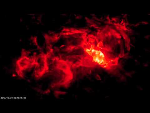 Sun erupts with two big solar flares