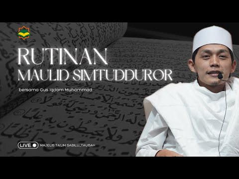 [LIVE] Rutinan Malam Jumat Pembacaan Maulid Simtudduror (14 MARET  2024)