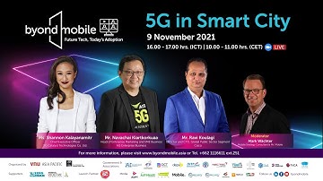 BYOND MOBILE Webinar #3: 5G in Smart City