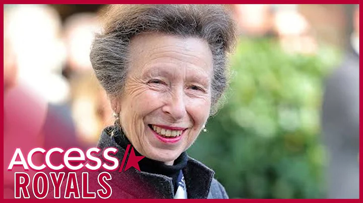 Princess Anne Rides The Staten Island Ferry During...