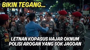 P0LISI AR0GAN DUEL DENGAN KOPASSUS ‼️ GEGERKAN WARGA SEKITAR