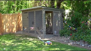 Backyard Chicken Coop Build YouTube