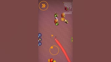 worms zone game level 4 | #shorts #short #gameplay #wormszoneio #android #androidgames