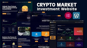 How to create a Crypto Investment website Using WordPress