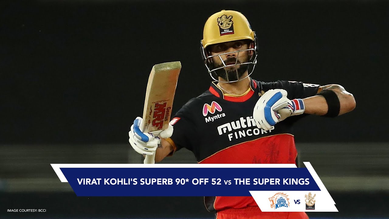 Virat Kohlis Match Winning Knock Against Chennai Super Kings