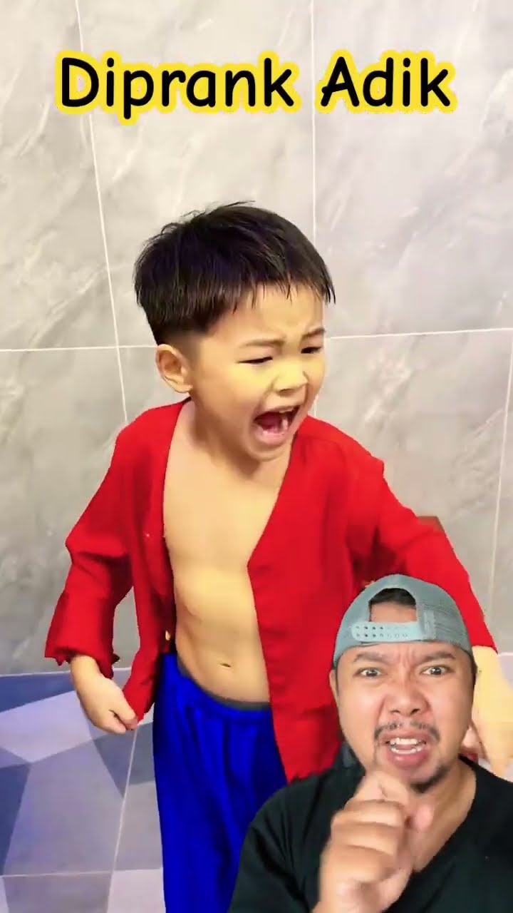 PRANK ADIK NAKAL pura2 TENGGELAM!!!?? #shortsfeed #funny #hallowen #comedy #halloween #shorts