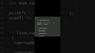 #52 | Learn Programming In C | Coding Exercise53 | C language #shorts #coding