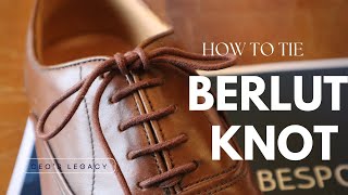 How To Tie A BERLUTI Knot | Learn With Our Master Craftsman CEO’S LEGACY Bespoke