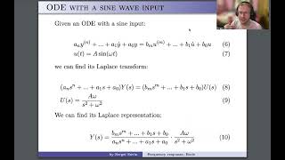 Control Theory 2025, lecture 5 | Frequency response, Bode plot
