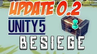 UNITY 5, PIN Y FUTUROS BLOQUES | Besiege Alpha Update V0.2 Review en Español screenshot 5