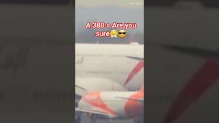 A320 vs A380 size competition  ....#shorts #Indian flights 23 #music #youtubeshorts #shortsfeed #edt