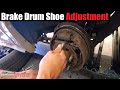 How To Adjust Drum Brake Shoes | AnthonyJ350