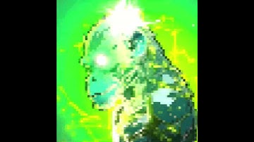 Ape Crypto Gold Pixel #53 #nft #cronos #monkey #cronoschain #art #nftcommunitycryptoart