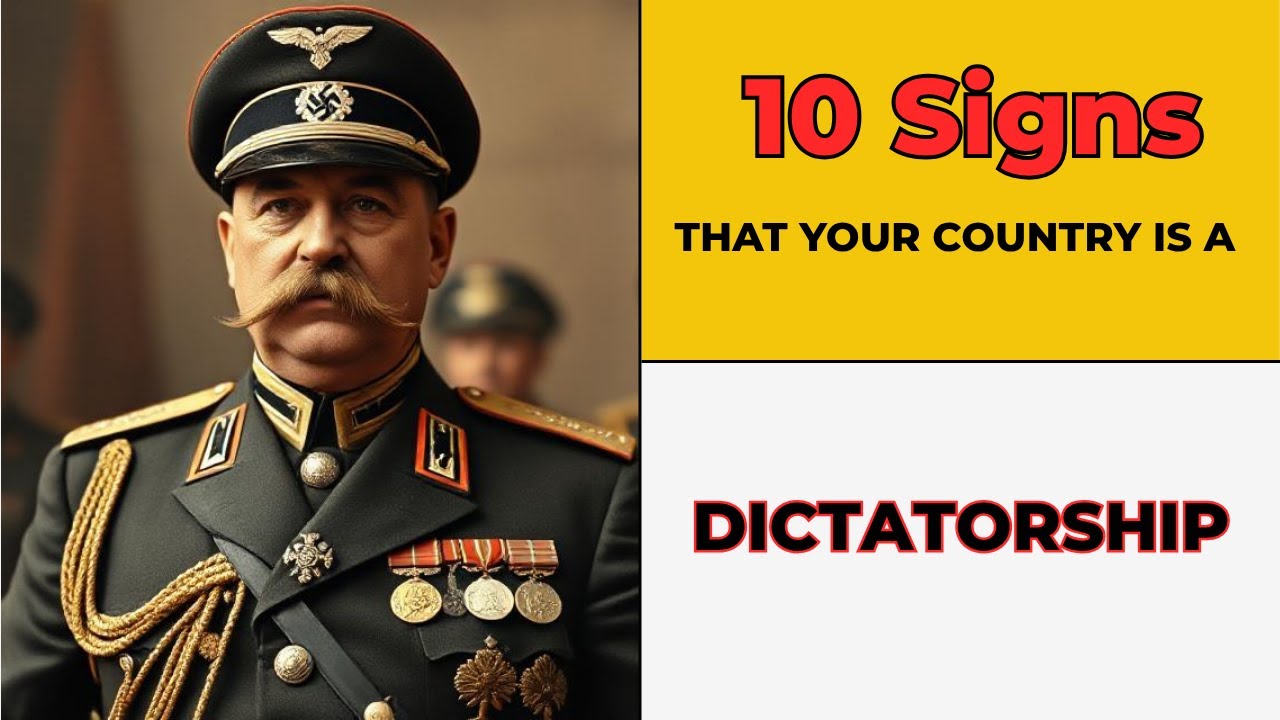 10 Warning Signs a Country Is Turning Into a Dictatorship | Protect Democracy Before It’s Too Late