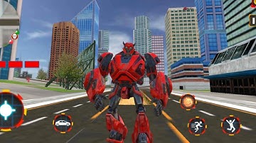 trò chơi Ô tô siêu RoBot biến hình * Supercar Robot transformer Game Android iOS Gameplay
