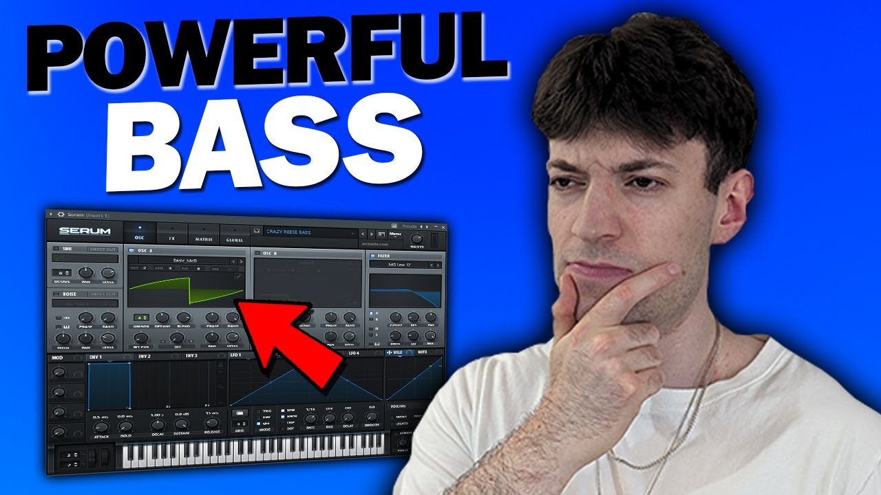How To Make A Heavy Reese Bass In Serum - YouTube