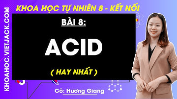 Khoa học tự nhiên 8 Bài 8: Acid | Kết nối tri thức (HAY NHẤT)