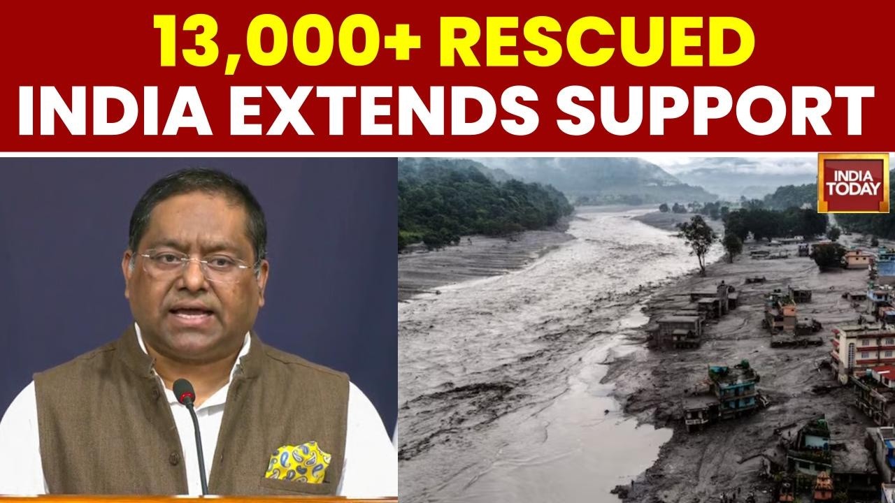 Nepal Floods: Rescue Operations Underway As Thousands Missing; India Extends Relief Support