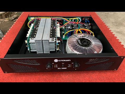 Video Cục đẩy Crown XLi 3500 - Giá 4tr5 | Nghĩa Audio - youtube