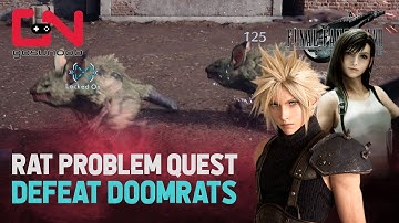 FF7 Remake Rat Problem Quest - Defeat Doomrats Final Fantasy 7 Remake