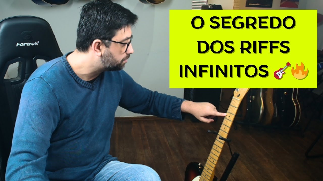 Escala Maior + Ostinato: O TRUQUE que vai mudar seus riffs de guitarra para sempre