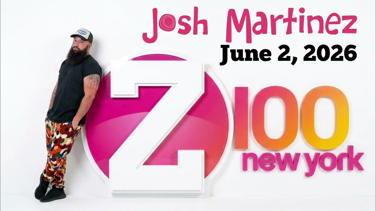 Josh Martinez on Z100 New York - YouTube
