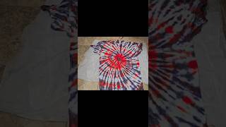 DIY How To Spiral Tie Dye