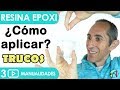 🔥  RESINA EPOXI - TUTORIAL BÁSICO -  🔴 Trucos y Tips 💎 Curso de inciciación 3