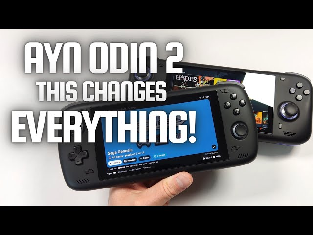 The Ayn Odin 2 is a powerful Android handheld with Game Boy color vibes,  and it's under $300