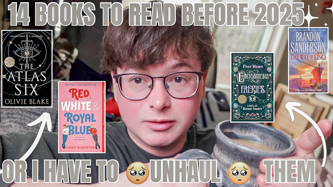 I have to read these 14 books in 2024 or unhaul them (aka 2024 tbr