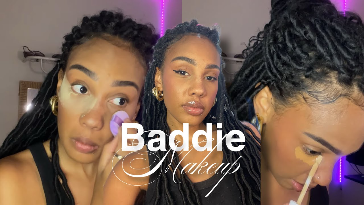 como fazer uma MAKE BADDIE babadeira!!!