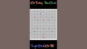 Cờ Tướng Tàn Cuộc : Hai Chốt Thắng Song Sĩ ( Ván 8 ) #Shorts