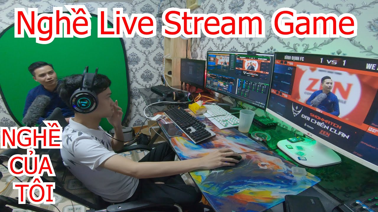 NGHỀ CỦA TÔI - Bình Luận Game [game commentator] - YouTube