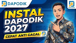 TUTOR INSTAL DAPODIK 2027 ANTI GAGAL