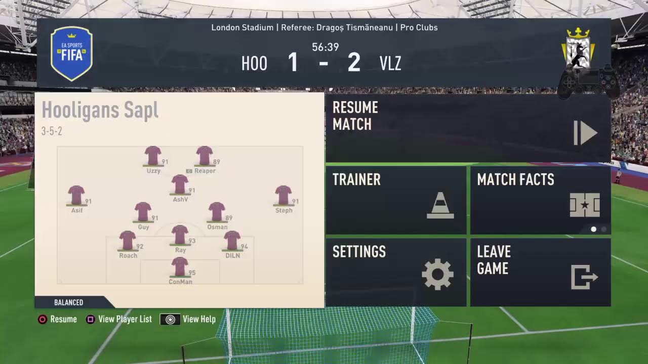 ConMan returns- Hooligans-GK