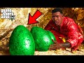 Franklin Found Three Secret Eggs Inside Tunnel in GTA 5 | SHINCHAN and CHOP