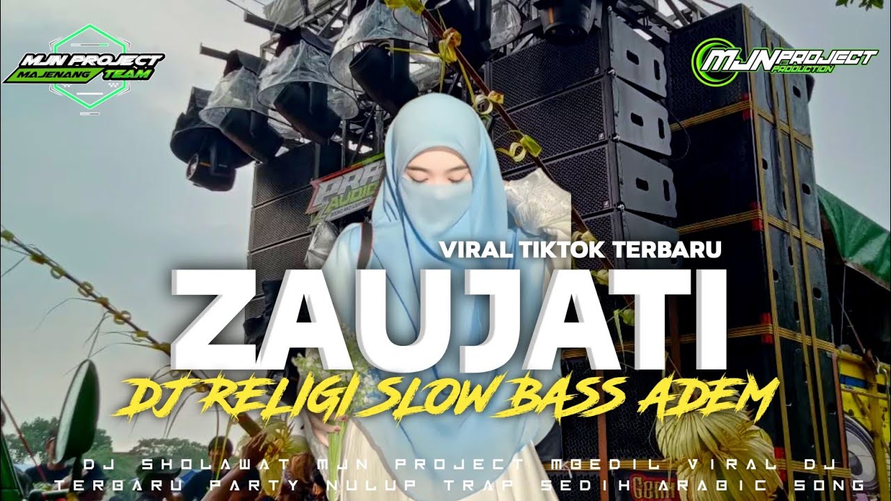 DJ ZAUJATI RELIGI SLOW BASS ADEM STYLE TRAP PARTY TERBARU 2025 COCOK BUAT CEK SOUND‼️