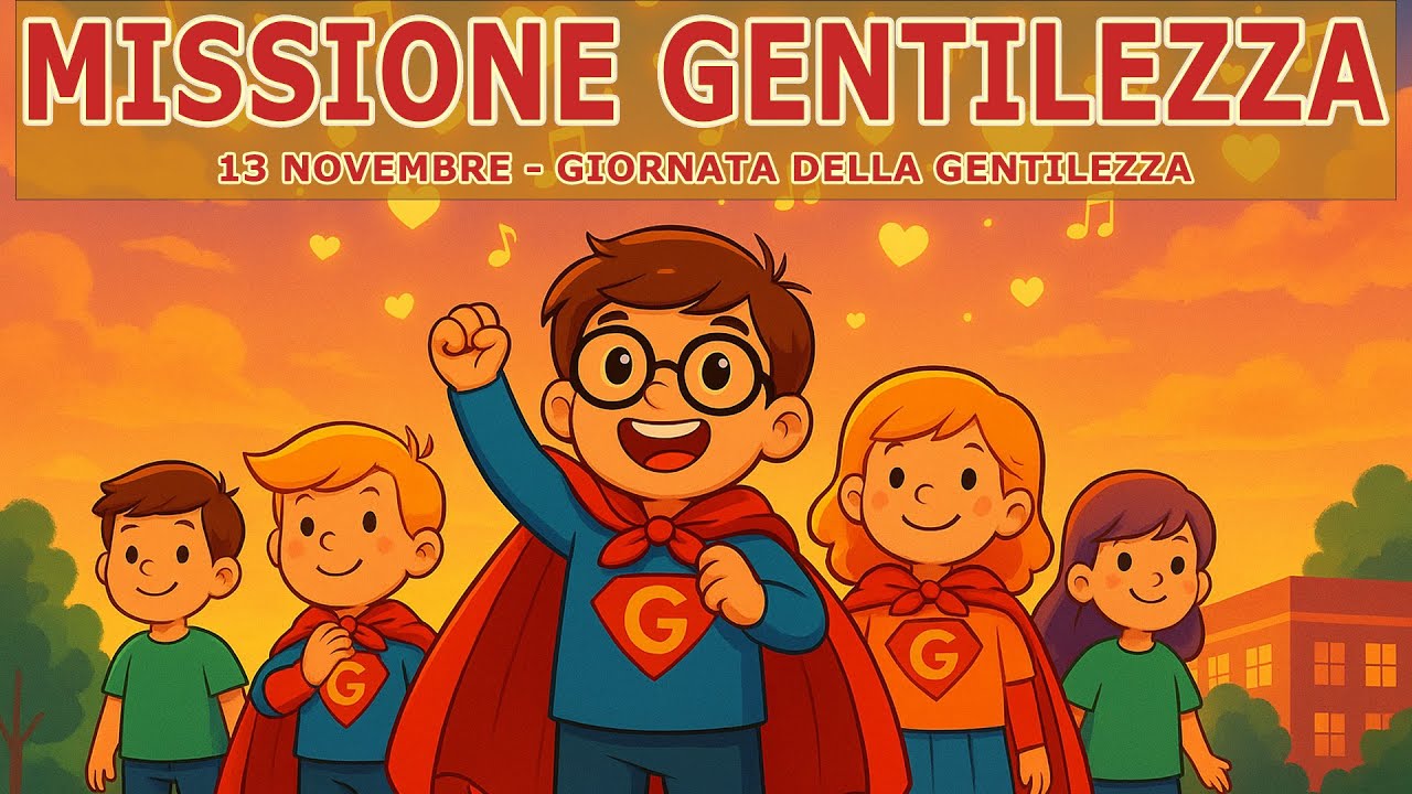 🎵 MISSIONE GENTILEZZA – Giornata della Gentilezza, 13 novembre | La classe Canta #gentilezza