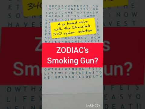 Zodiac Killer* A Name appears in Oranchak 3.14  pi array!