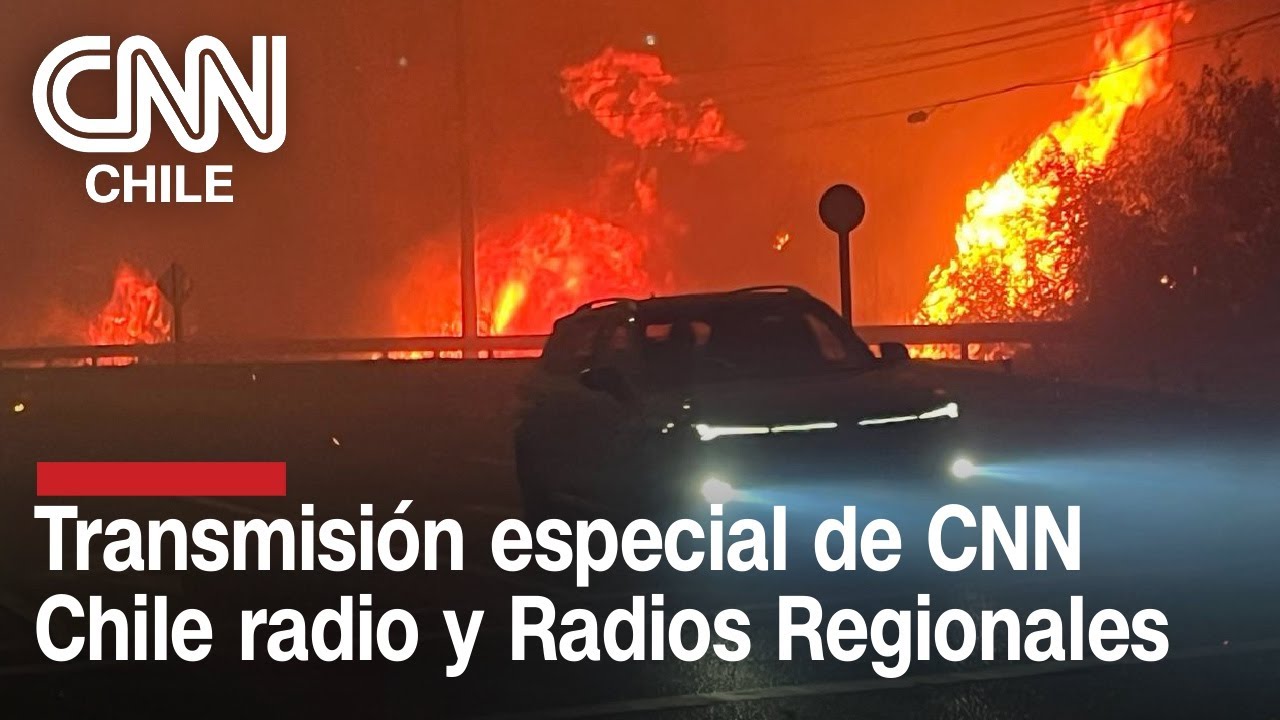 (AUDIO) Incendios Forestales: Transmisión CNN Chile Radio emergencia en Ñuble y Biobío