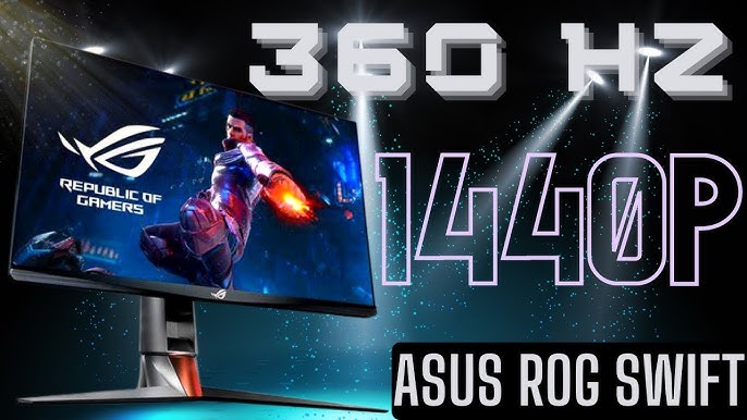 The ROG Swift 360Hz PG27AQN delivers 360Hz gaming and supremely low  response times on a 1440p screen