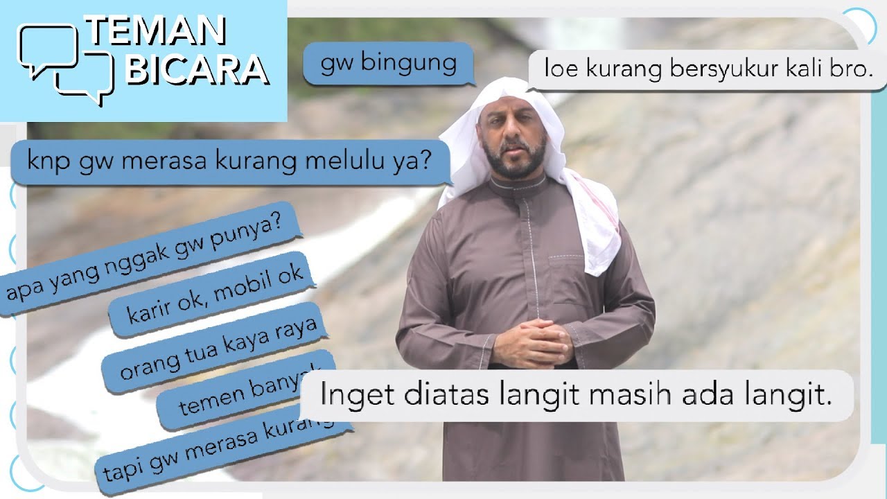 AKU PUNYA SEGALANYA TAPI SELALU KURANG! - TEMAN BICARA  SYEKH ALI JABER