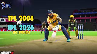 🤯 IPL 2008 vs IPL 2026 😱 Generation Clash! | Cricket 26 screenshot 2