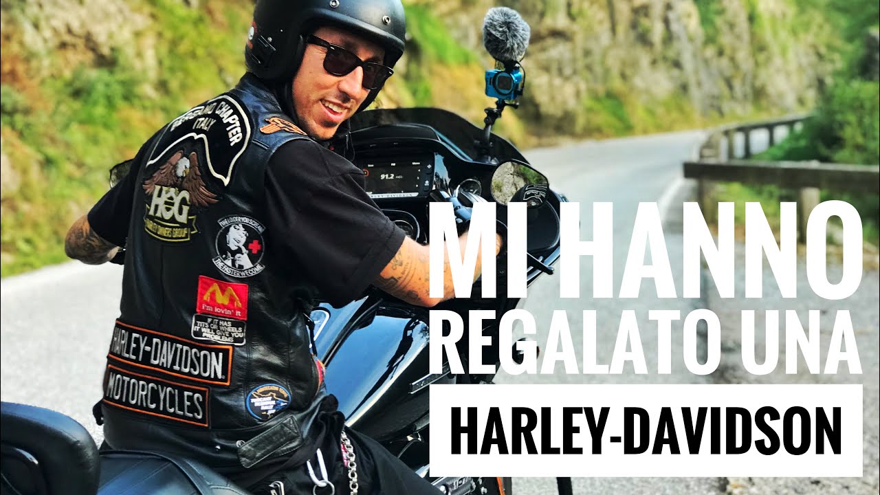 daily vlogs MI HANNO REGALATO UNA HARLEY DAVIDSON