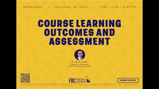 Course Learning Outcomes and Assessment