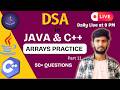 Day 20 | Arrays Part 11 – Solving LogicNLearn DSA Sheet | Live DSA in C++ &amp; Java by LogicnLearn