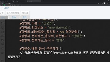 2019 12 31, 자바, 구성, 각각의 사람이 좋아하는 음식점에서 음식 주문 문제
