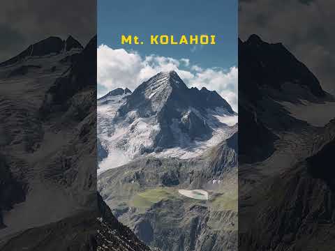 Mt. Kolahoi from Barfsar lake (drone)
