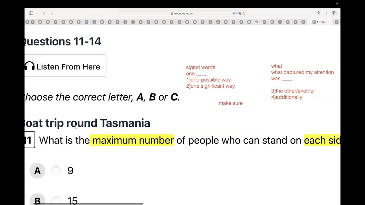 CAM 17 Test 1 Listening Explained | IELTS Listening Full Answers & Tips